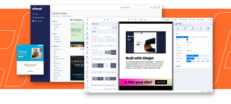 Coming Soon: Sitejet Builder for cPanel | cPanel Blog