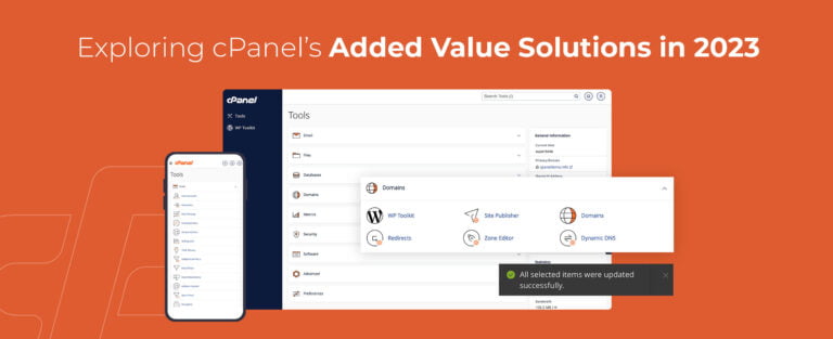 Exploring cPanel’s Added Value Solutions So Far in 2023 | cPanel Blog