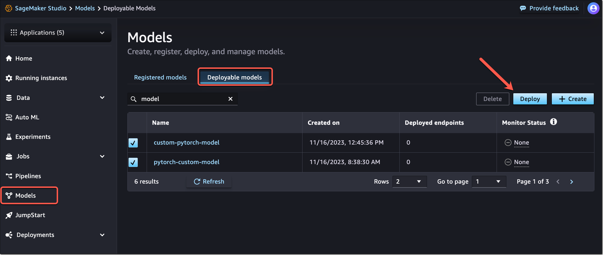 Amazon SageMaker - New Model Deployment Experience
