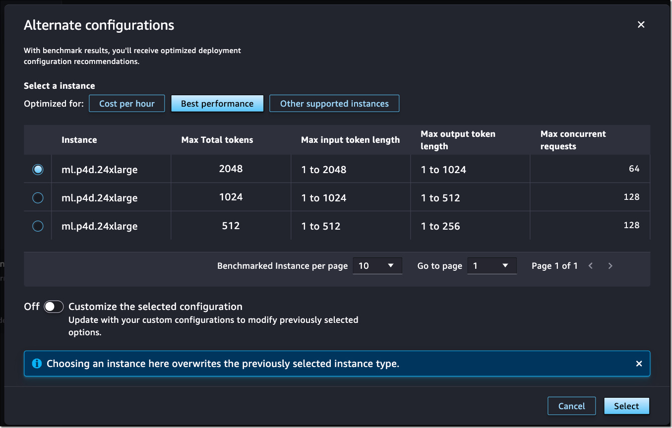Model deployment experience in SageMaker Studio