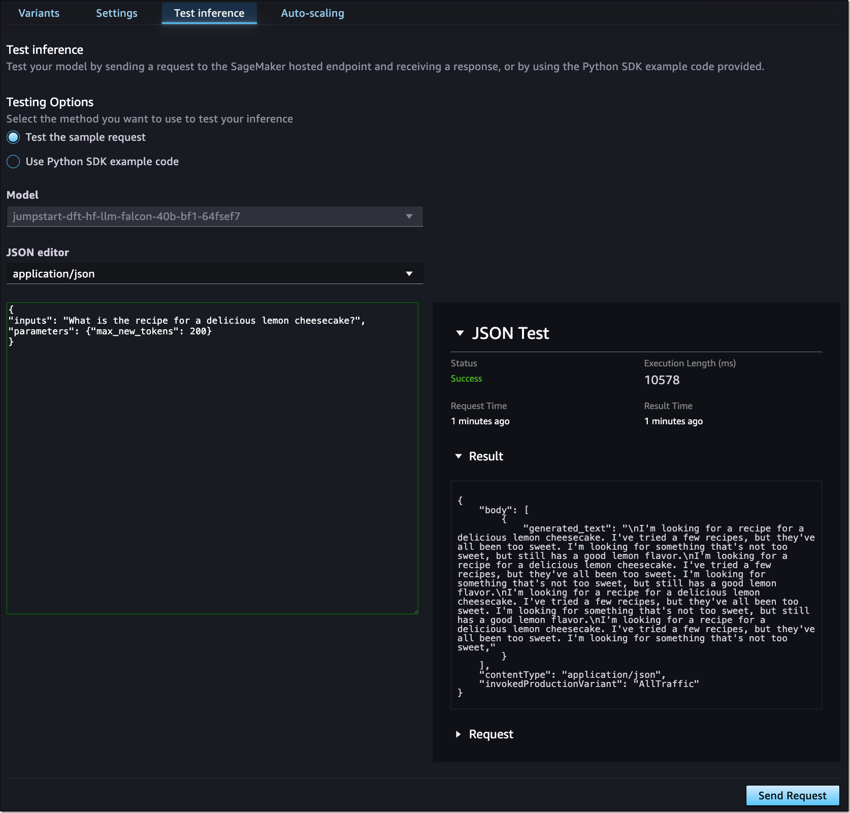 Model deployment experience in SageMaker Studio
