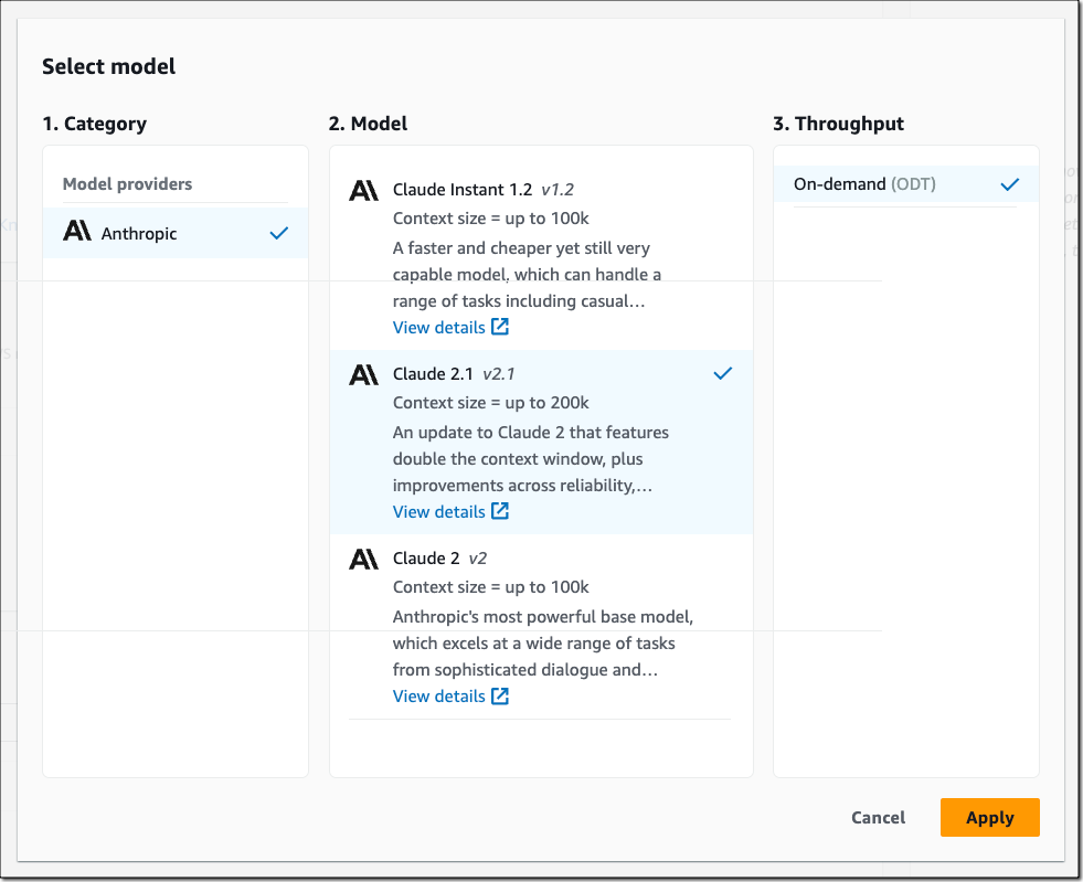 Knowledge Bases for Amazon Bedrock