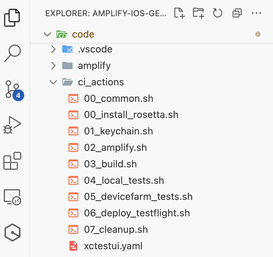 codebuild - project scripts