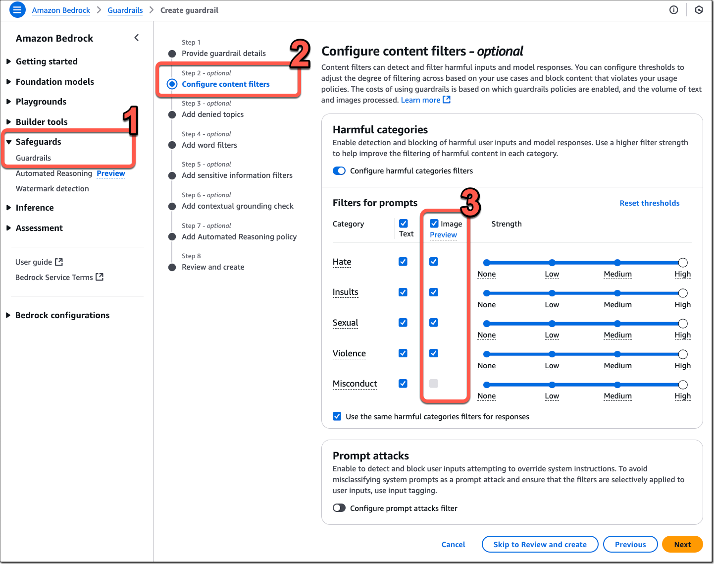 Amazon Bedrock Guardrails Multimodal Support