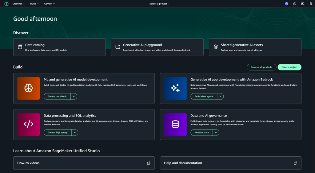 SageMaker Unified Studio
