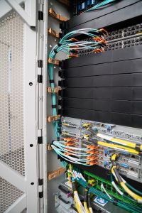 Image of an AWS Outposts rack device