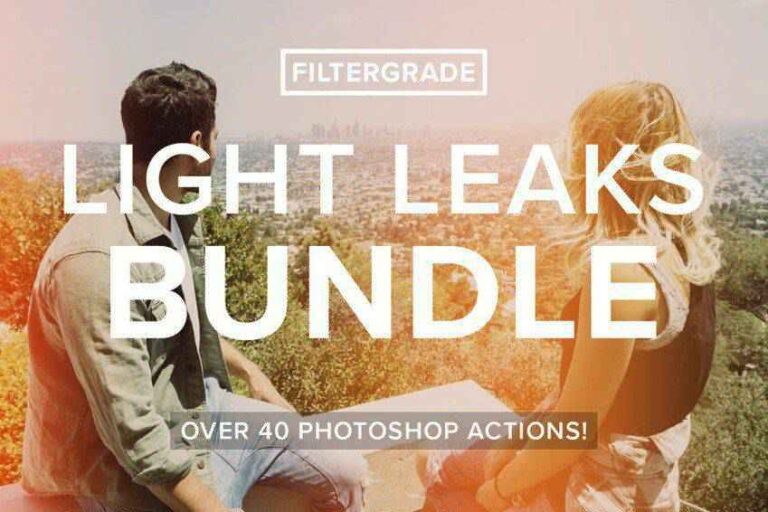 15+ Best Light Leak Photo Effect Photoshop Action Sets in 2025