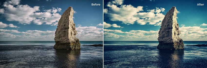 Cross Processed free photoshop actions
