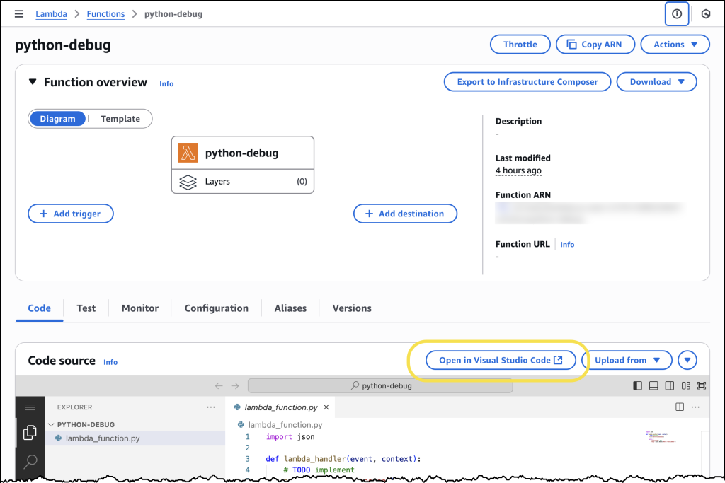 Console to IDE Integration