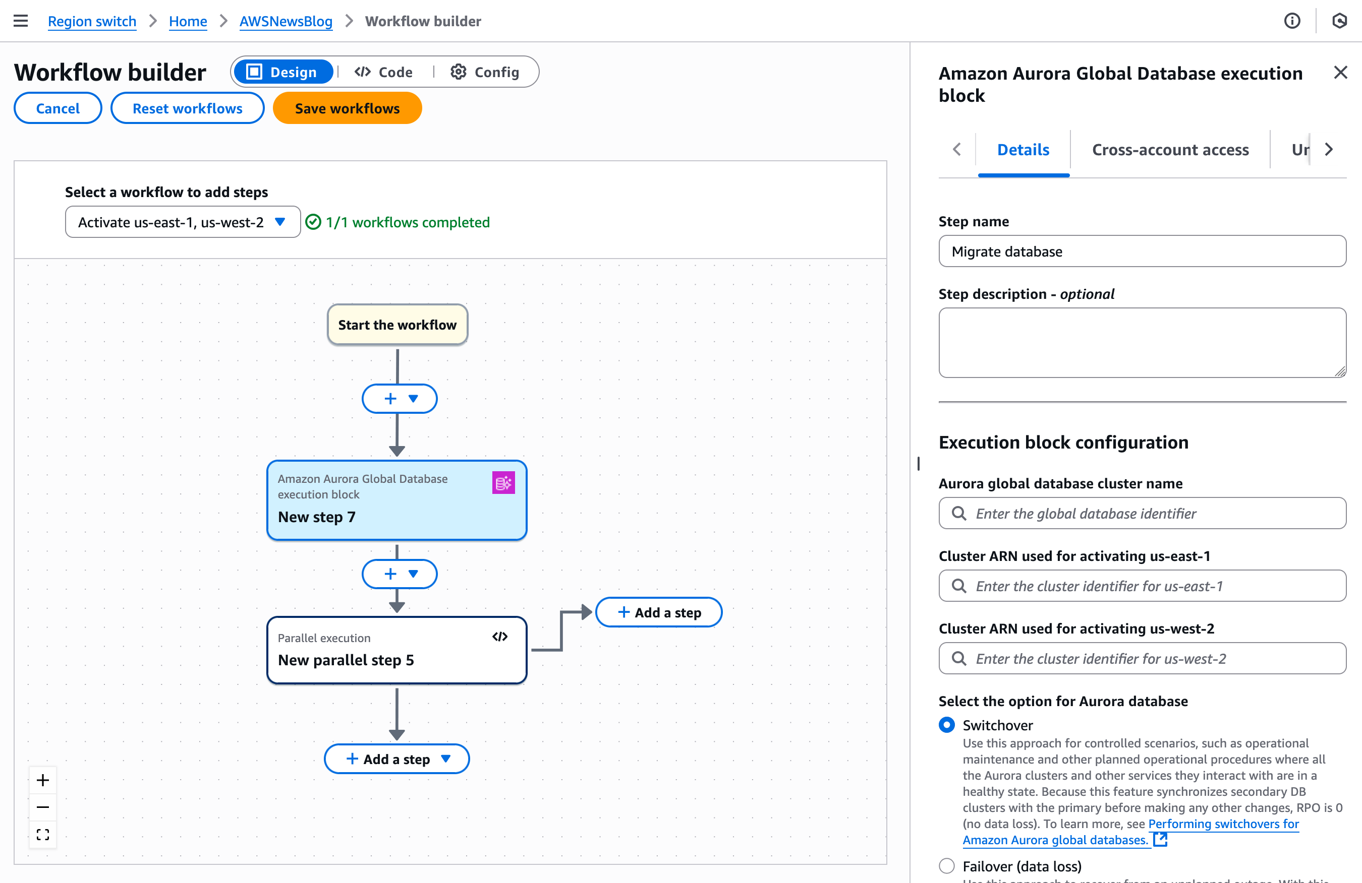 ARC - define workflows