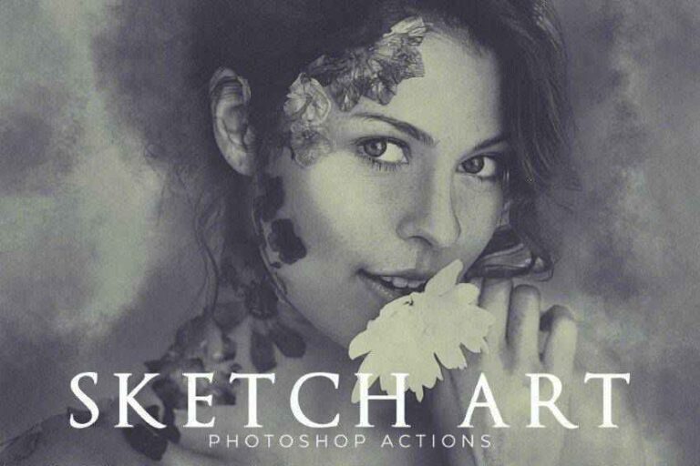 20+ Incredible Photoshop Actions for Sketching Effects in 2025