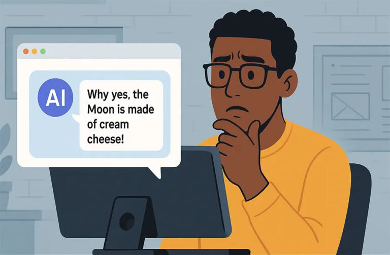 Why The Grumpy Designer Is Wary of AI’s Confidence