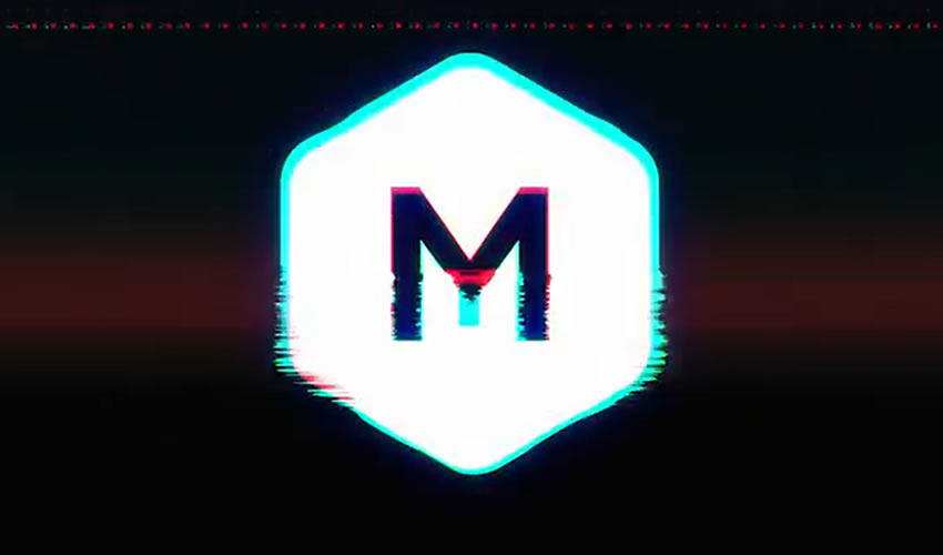 Glitch Logo Reveal Free After Effects Template