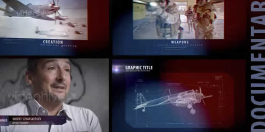 Documentary Broadcast Package Template After Effects Video Production