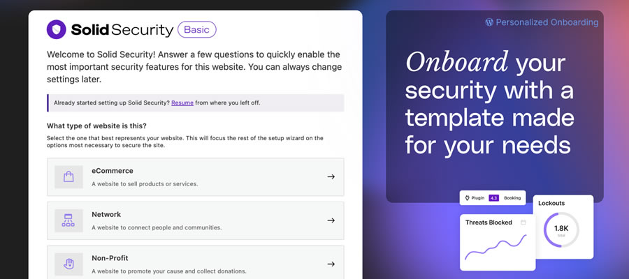 Solid Security Basic WordPress plugin