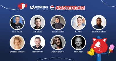 Smashing speakers at SmashingConf Amsterdam 2026