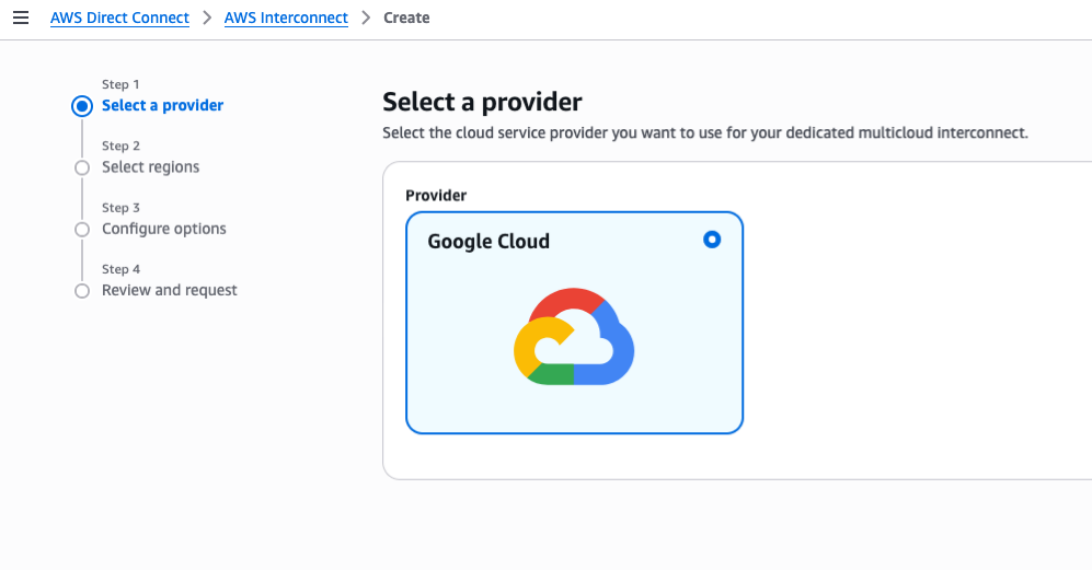 AWS interconnect - 1
