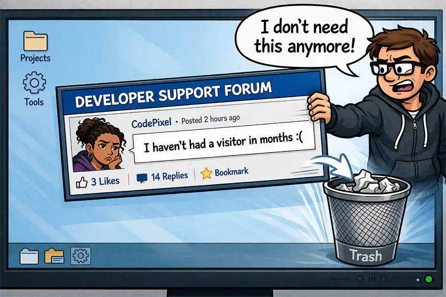 Artificial intelligence may make support forums a thing of the past