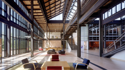 Pixar Studio&rsquo;s floor plans, which facilitate face-to-face interaction