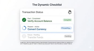 A dynamic checklist example