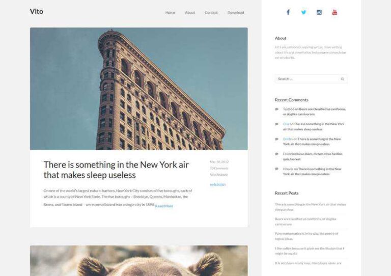 20+ Best Free Minimal Themes for WordPress in 2026