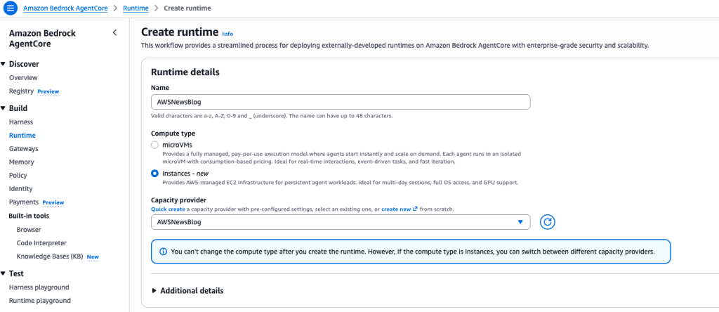ACI Create Runtime 1