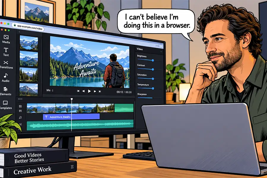 Browser-Based Apps are now powerful enough for professional use