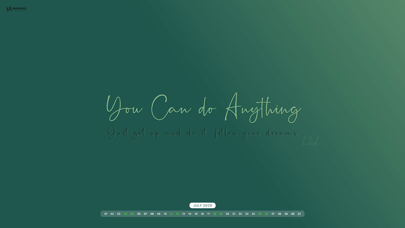 You Can Do Anything